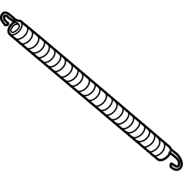 BMW 51247204366 Tension Spring, Boot Lid/Tailgate