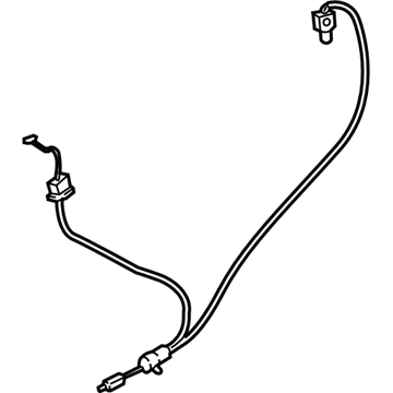 BMW 535d xDrive Door Latch Cable - 51247238463