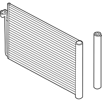 BMW 528i A/C Condenser - 64536805453