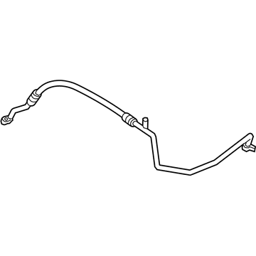 BMW 528i xDrive A/C Liquid Line Hoses - 64539253594