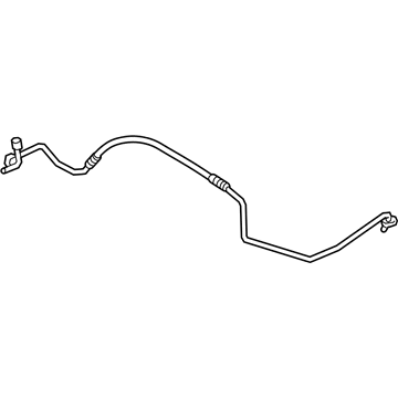 BMW 528i xDrive A/C Liquid Line Hoses - 64539253595