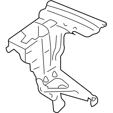 BMW 51647219318 Right Support