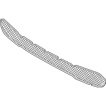 BMW 51112991506 Grid, Centre Open