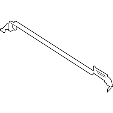 BMW 51337277050 Channel Sealing,Inside,Door, Front Right