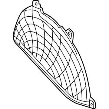 BMW 64546911794 Protection Grid For Additional Fan