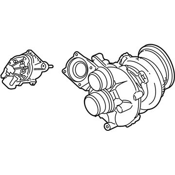 2020 BMW M5 Turbocharger - 11658070599