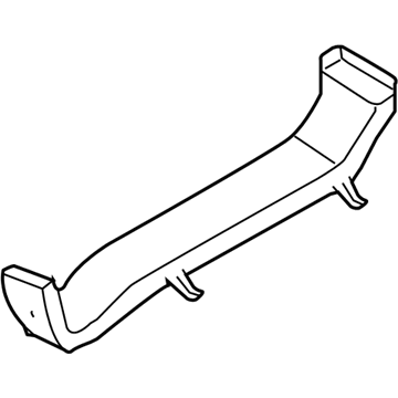 BMW 64227306611 AIR CHANNEL LEFT