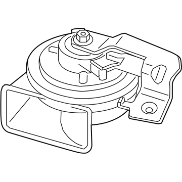 BMW 330i Horn - 61337492206