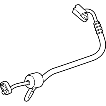 BMW 740e xDrive A/C Liquid Line Hoses - 64539309004