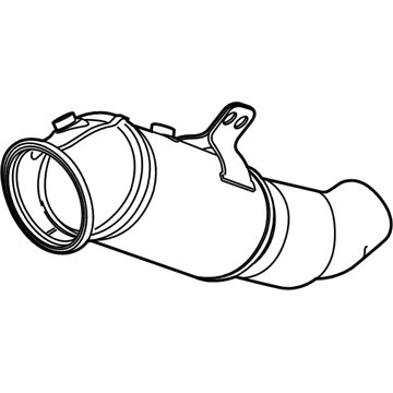 BMW 540i Catalytic Converter - 18328682785