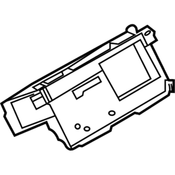 BMW 65528382438 Housing With Cassette Deck