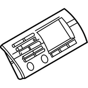 BMW 65528380590 On Board Monitor Cover