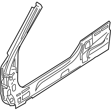 BMW 41217127379 Left Front Side Frame