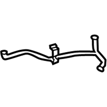 BMW 51717056129 Water Outlet Hose Rear