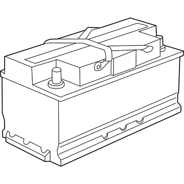 BMW 750iL Batteries - 61216902796