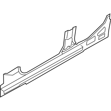 BMW 41007259585 Frame Side Member, Inner Left