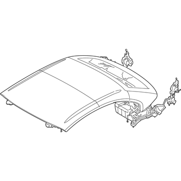 BMW 54377400551 Roof Module