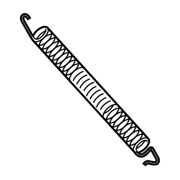 BMW 51247430614 Tension Spring, Trunk Lid/Ta