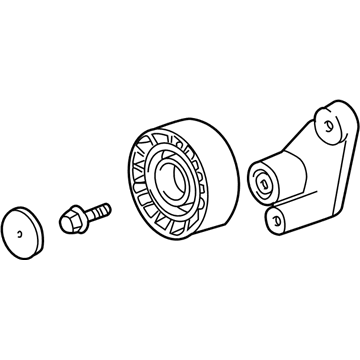 BMW 11281742859 Adjusting Pulley With Lever