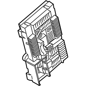 BMW 61146828074 Power Distribution Box, Rear