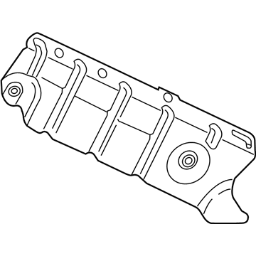 BMW 530e xDrive Exhaust Heat Shield - 11658684919