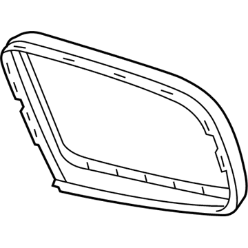 BMW 51168029242 Supporting Ring, Primed Right