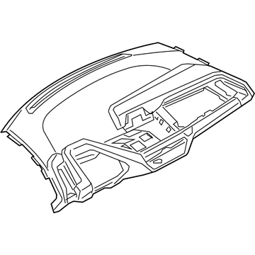 BMW 51459282687 Trim Panel Dashboard