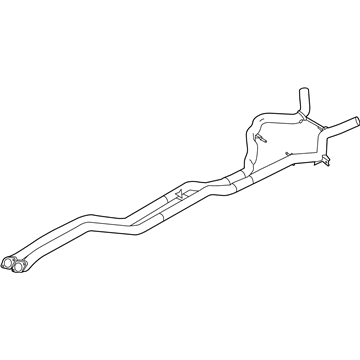 2012 BMW 335i Exhaust Pipe - 18307613660