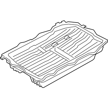 BMW 24117855261 Transmission Oil Pan With Filter Repair Set