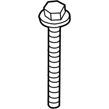 BMW 12318574809 Hex Bolt With Internal Thread