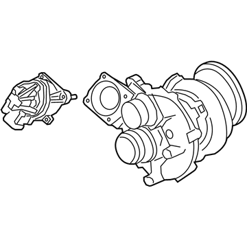 BMW M5 Turbocharger - 11657852372