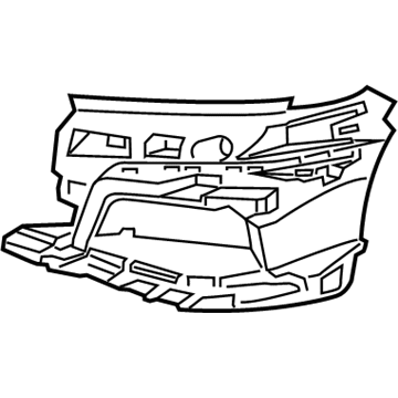 BMW 51118073992 Insert, Bumper Front Right