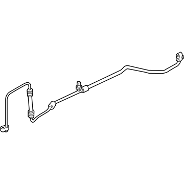 2002 BMW 745Li A/C Hose - 64536987111