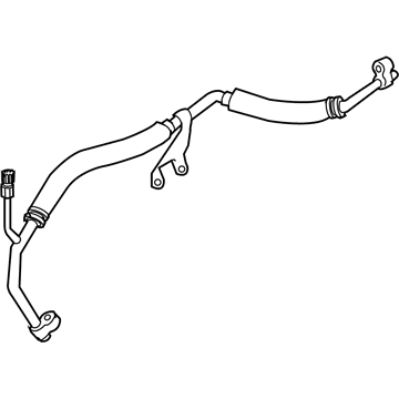 BMW 64509187297 Suction Pipe Evaporator-Compressor