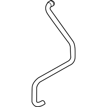 BMW 64218377700 Hose For Water Valve And Left Radiator