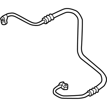 BMW 328Ci A/C Hose - 64536904013