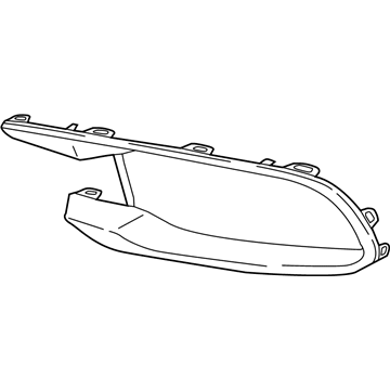 BMW 51117398002 Right Finisher