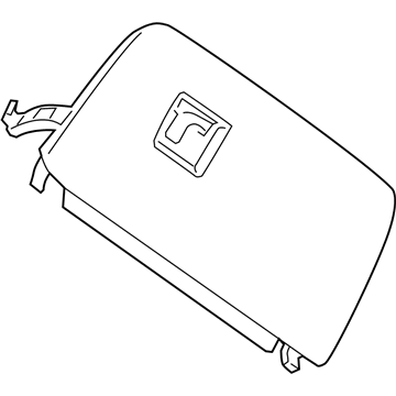 BMW 51166839001 Glove Box Lid