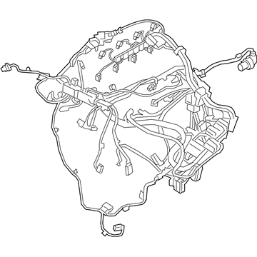 BMW 12518482313 WIRING HARNESS, ENGINE IGNIT