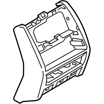 BMW 51169384706 COVER CENTRE CONSOLE, REAR