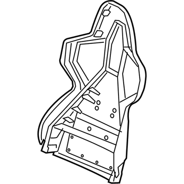 BMW 52107918099 Backrest, Left