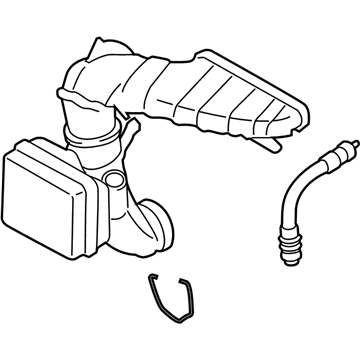 2017 BMW X3 Air Intake Coupling - 13718517608