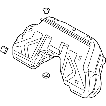 BMW 16119488314 PLASTIC FUEL TANK