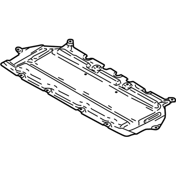 BMW 51757340168 Engine Compartment Shielding, Front