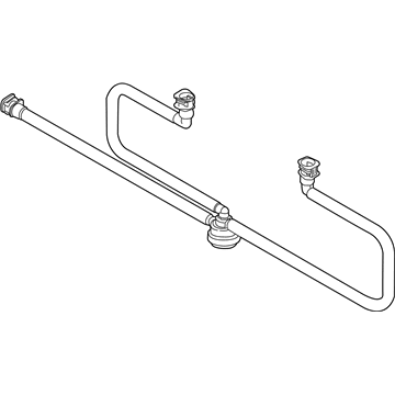 BMW 61677179469 Hose Line, Headlight Cleaning System