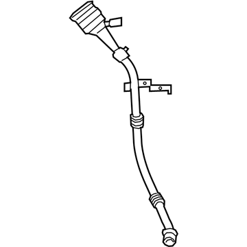 2015 BMW i8 Fuel Tank Filler Neck - 16137339283