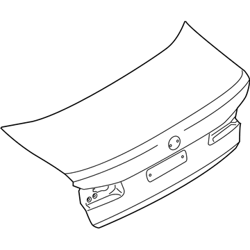 BMW 41007440695 Tailgate, Aluminium