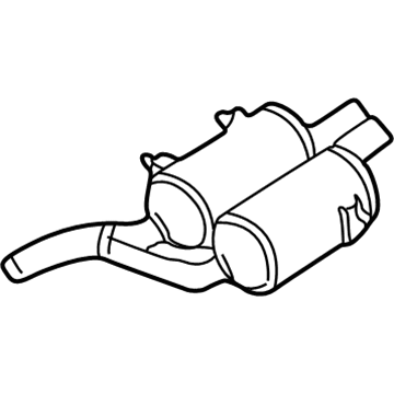 BMW M5 Exhaust Pipe - 18101406815