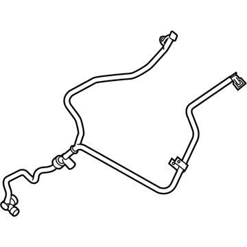 BMW 13908047175 Fuel Tank Breather Line