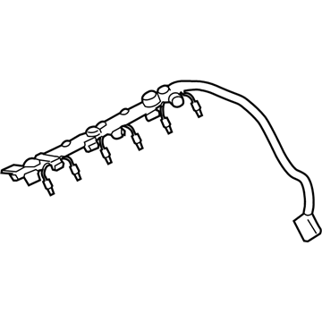 BMW 12517850995 Wiring Harness Injection Valve/Ignition